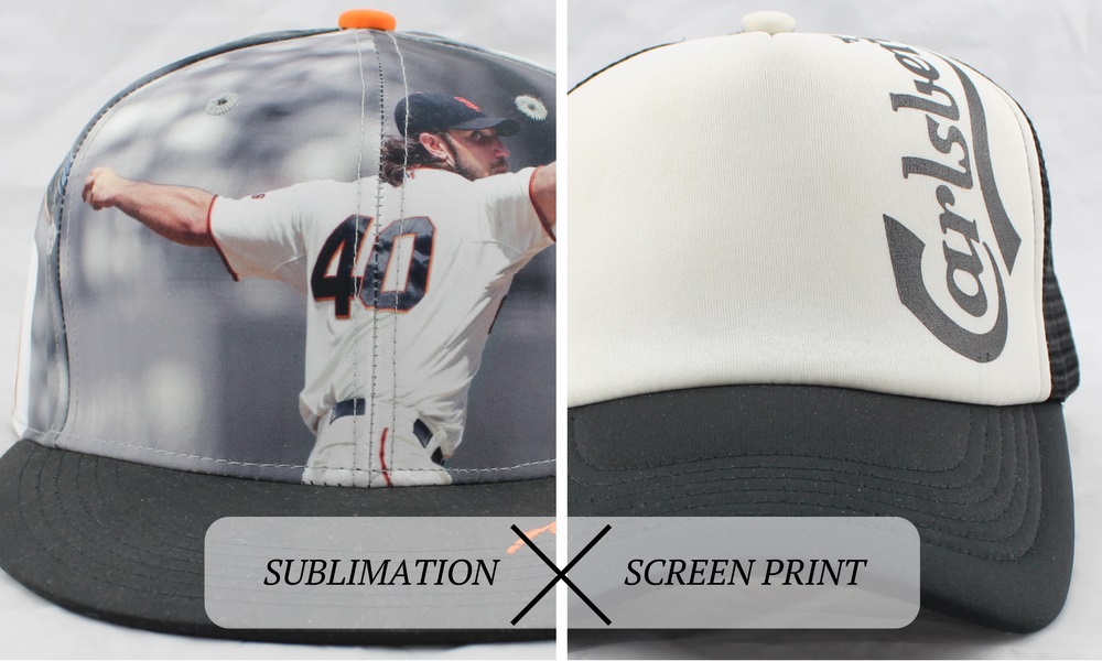 sublimation and screen print comparison