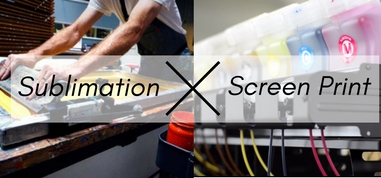Sublimation vs. Screen Print