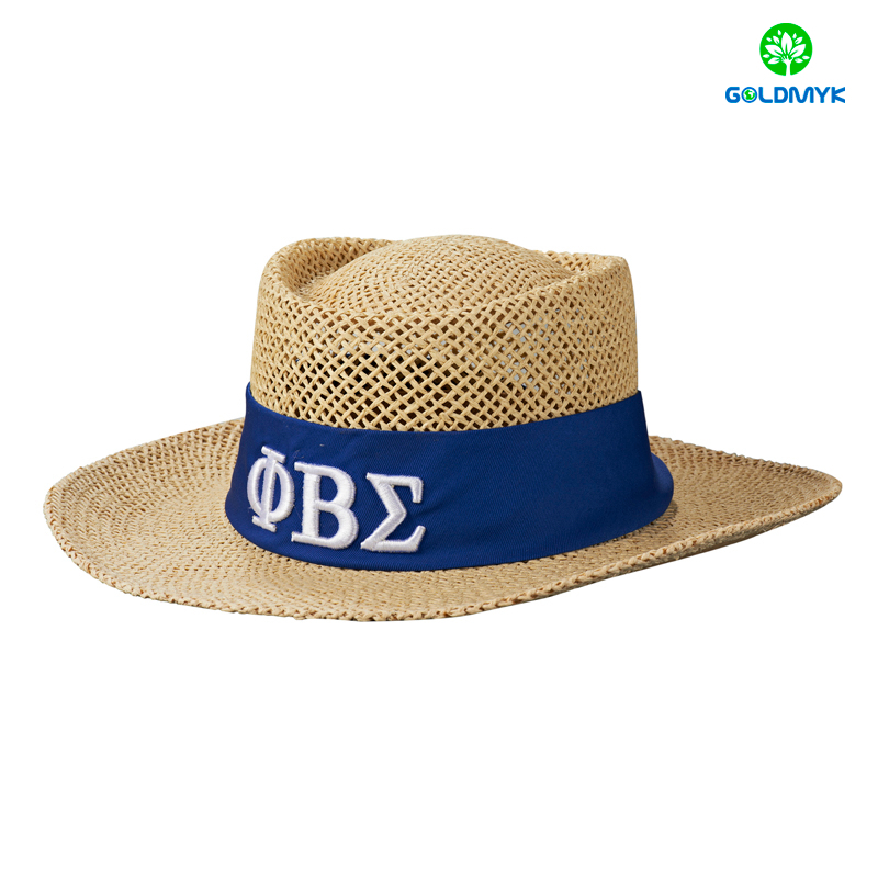 High quality Paper straw panama hat for men