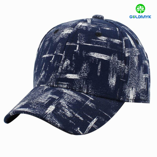 Fashion design custom made printing 6 panels flexfit baseball cap