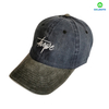 Promotional Custom Made 6 Panels Cotton Pigment Washed Embroidery Baseball Cap