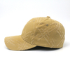 New Fashion Customized Plain Color Cotton Twill 6 Panels Baseball Cap And Hat with Laser Cut Pattern for Unisex