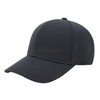 Custom Black Spandex Cap 100% Nylon Ottoman Fabric Baseball Hat without Printing Logo Can be Custom with Embroidery LOGO
