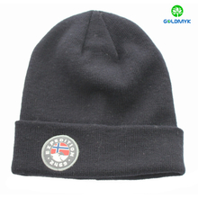 Promotional mens Gift Use knitted hat Wholesale design your own pom pom winter hat