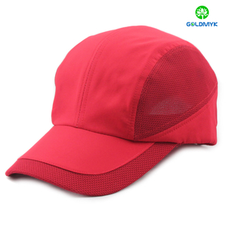 Custom Microfibre Blank Wholesale Running Cap 