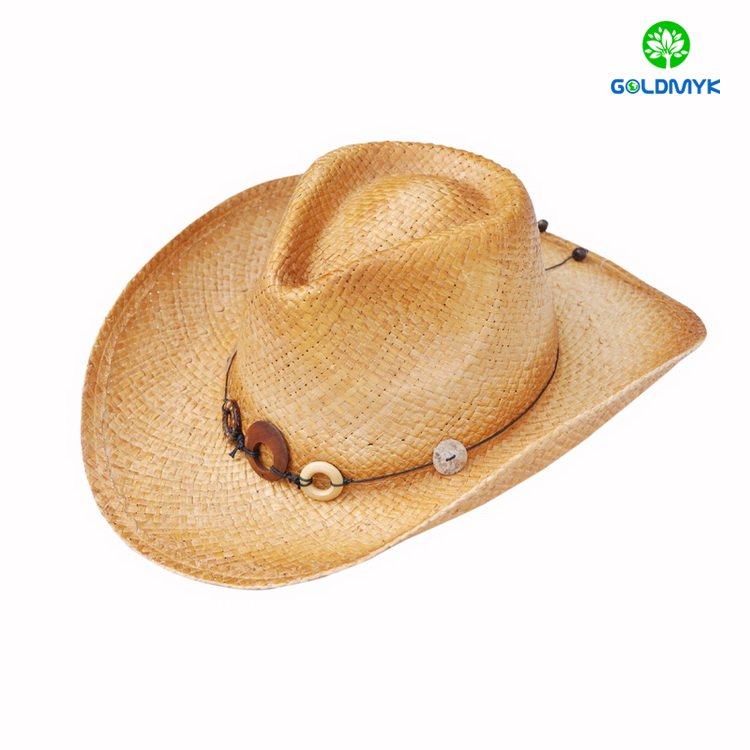 Fashion Wholesale Western Bulk Straw Cowboy Hats 