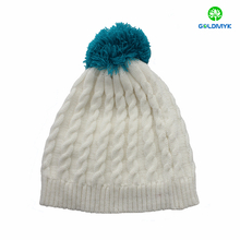 Customize high quality crochet hat for women winter hat,embroidery beanie hat