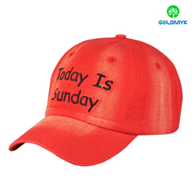 Embroidery cotton 6 panel custom baseball cap