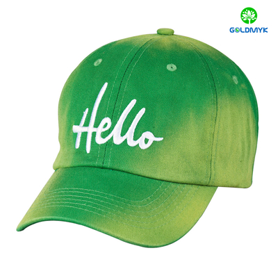 Heavy Cotton Baseball Cap with LOGO printing or Embroidered