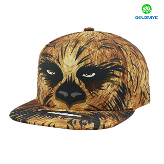 High quality Mirco polyester Animal Snapback hat 