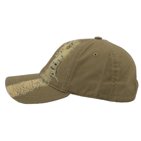 帽子 EMBROIDERY CAP \"WAY OF LIFE\" KHAKI EMBROIDERY CAP 