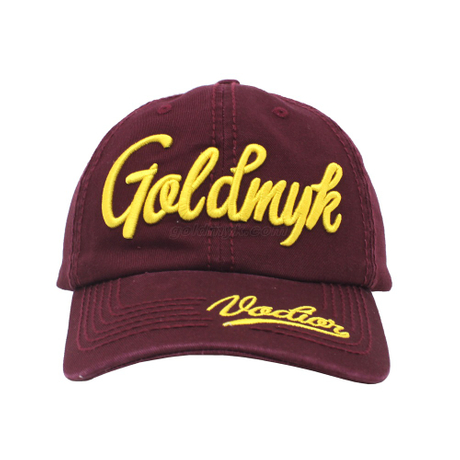 High End Washed Cotton Baseball Cap And Hat with Custom Embroidery Logo And Heavy Stitching