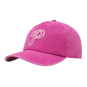 New Design Pigment Washed Unstructured 5 Panels Cap And Hat with Customized Special Embroidery Logo