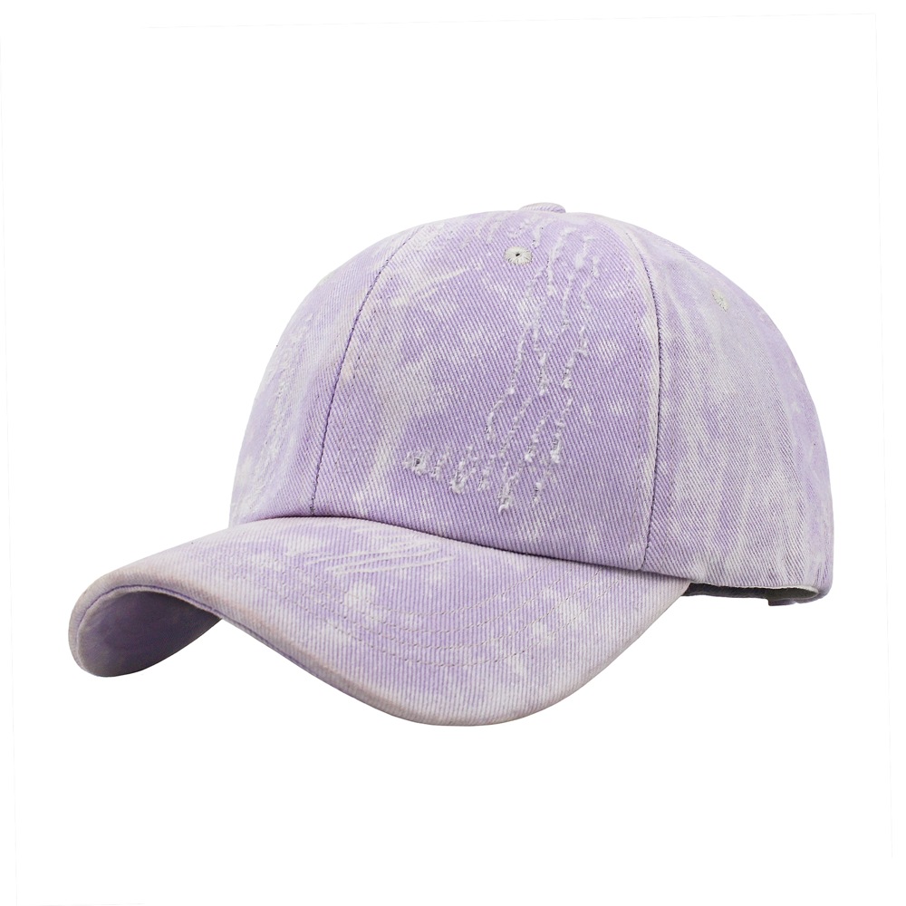 Solid Color 6 Panels Washed Cotton Baseball Cap And Hat with Custom Logo Design for Hot Sale