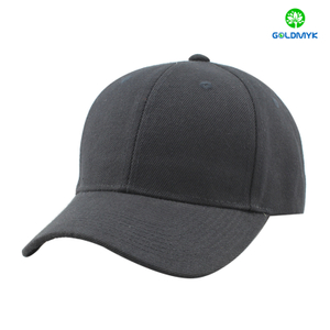 Black acrylic baseball cap without logo