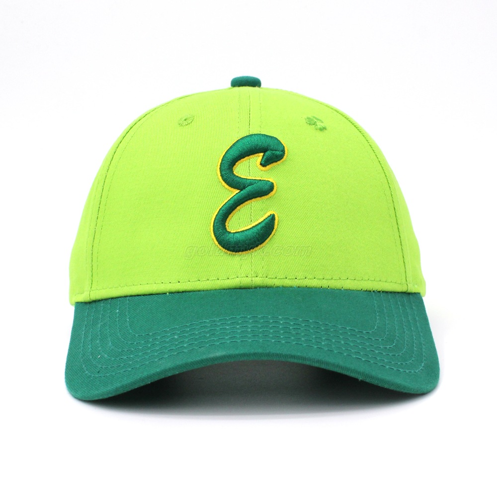 Best And Hot Sale Structured Six Panels Baseball Cap And Hat with Customized Embroidery Logo And Good Shape