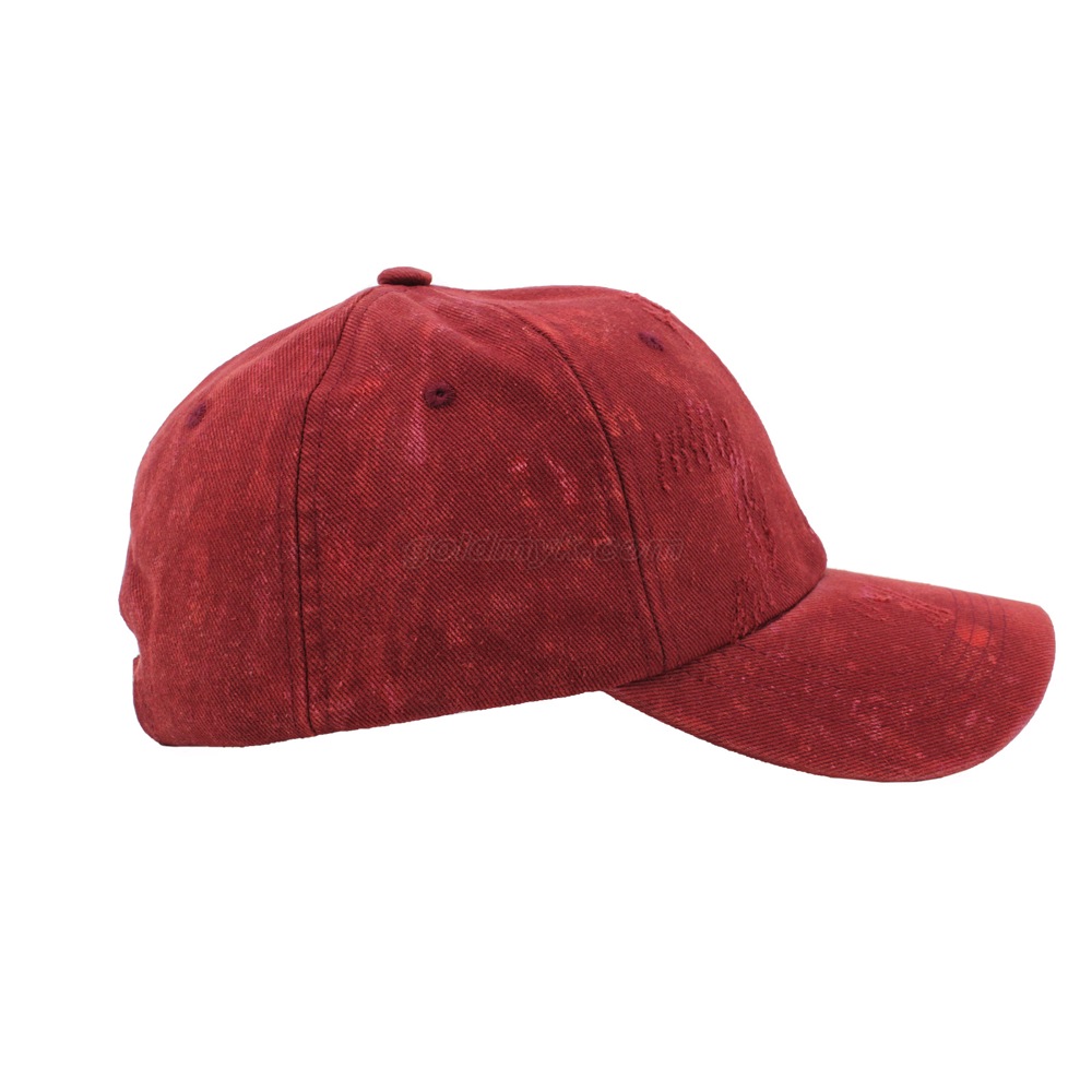 Promotional Soft Cotton Fabric Washed Baseball Cap And Hat with Customized Embroidery Or Patch Logo