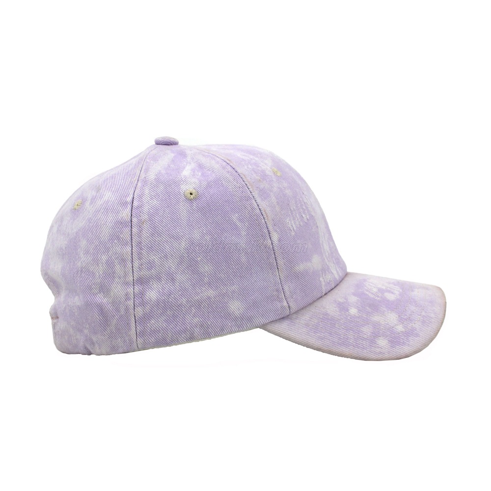 Solid Color 6 Panels Washed Cotton Baseball Cap And Hat with Custom Logo Design for Hot Sale
