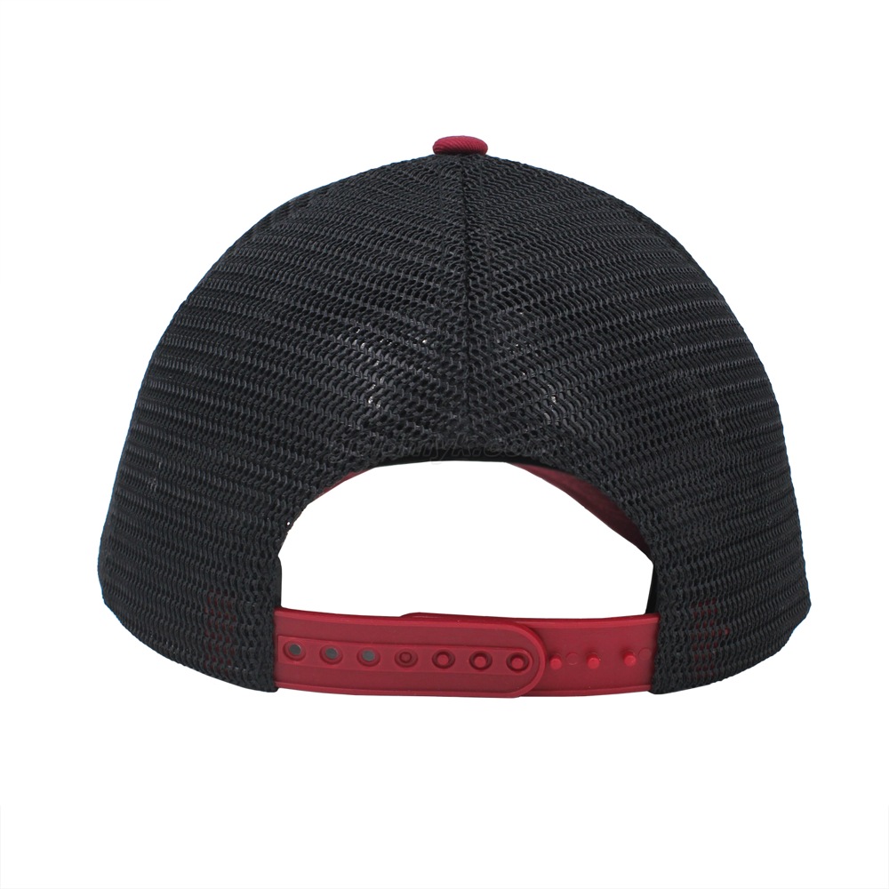 Wholesale 6 Panel Polyester with Foams Mesh Cap Trucker Hat Custom Logo Woven Patch Of Women And Men Unisex
