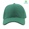 100% Acrylic baseball cap in dark green color