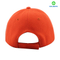 Bright orange acrylic six panel sports cap
