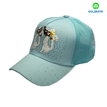 Kids 5 Panels Mesh Cap