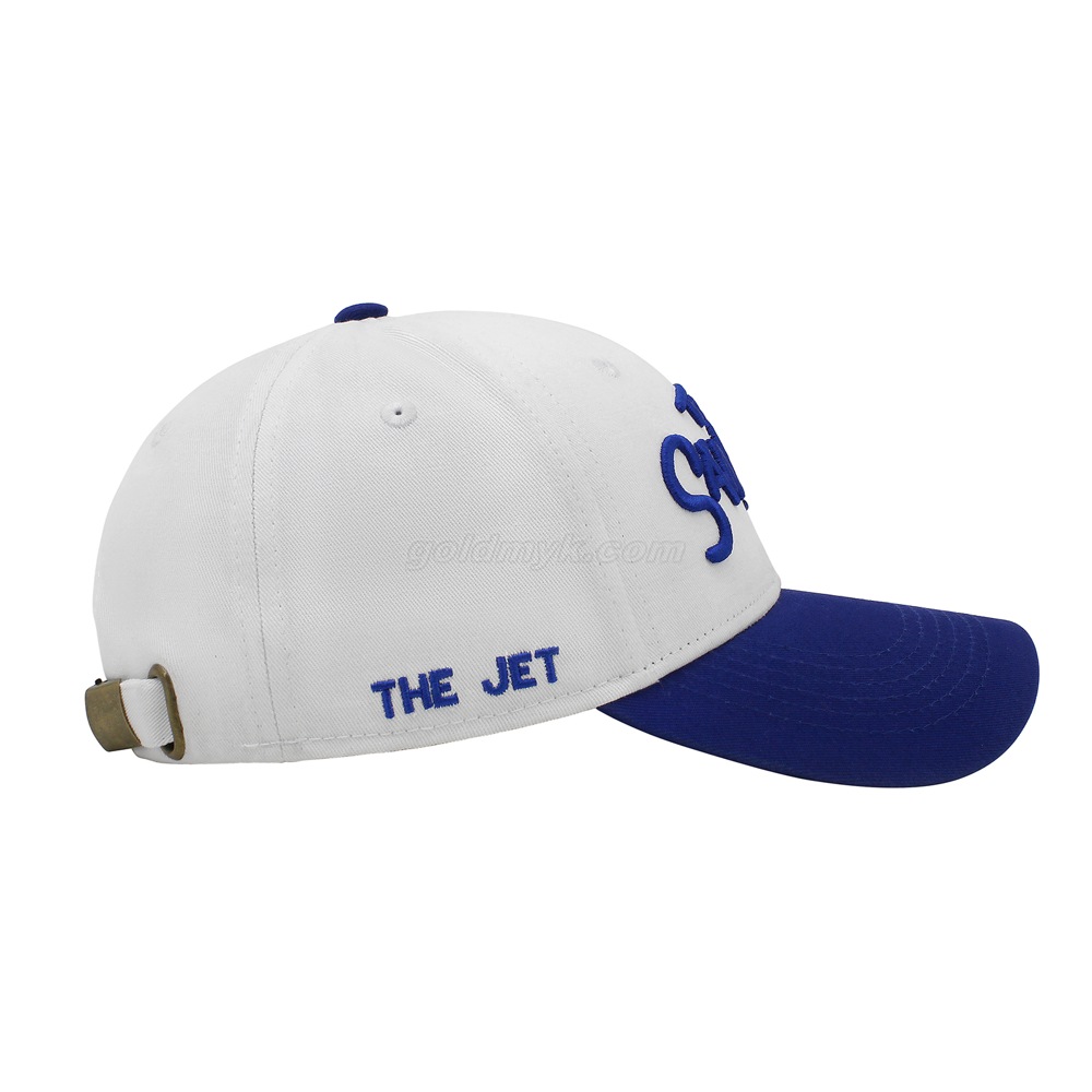100% Cotton Twill Structured Hot Sale Baseball Cap with Custom 3D Embroidery Logo for Wholesale And Promotion
