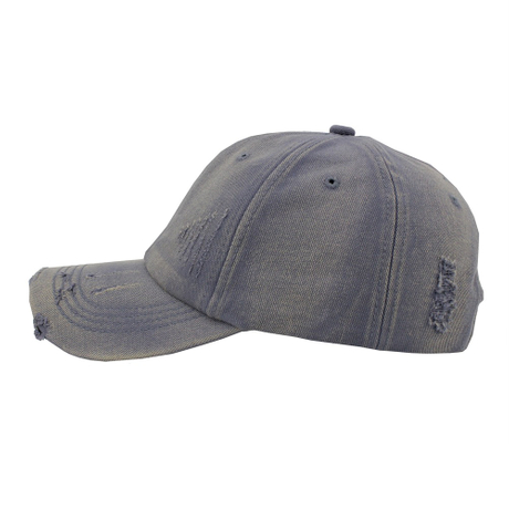 Custom Grey 100% Cotton Twill Fabric Custom Logo Washed