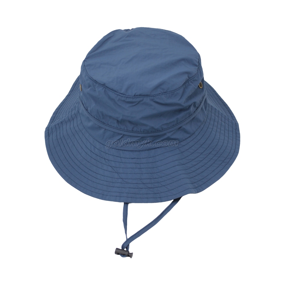 100% Polyester Fabric Bucket Cap Women And Men