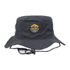 100% Polyester Fabric Bucket Cap Women And Men
