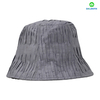 Custom Logo Bucket Hat 100% Polyester Terry Fabric Sporty Style for Women And Men Puff Printing