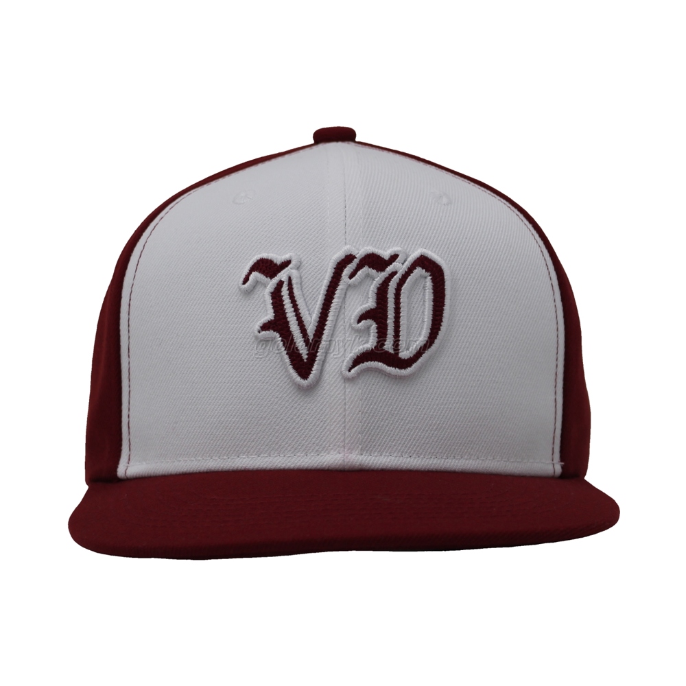Recommend And Wholesale Custom Flat Bill Snapback Cap And Hat with 3D Embroidery