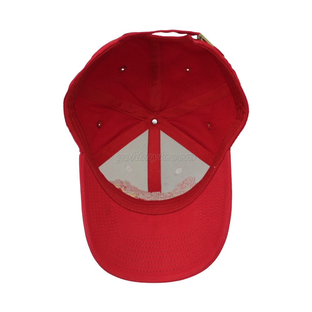 Premium Quality Brushed Cotton Fabric Structured Baseball Cap And Hat with Cross Stitch Embroidery
