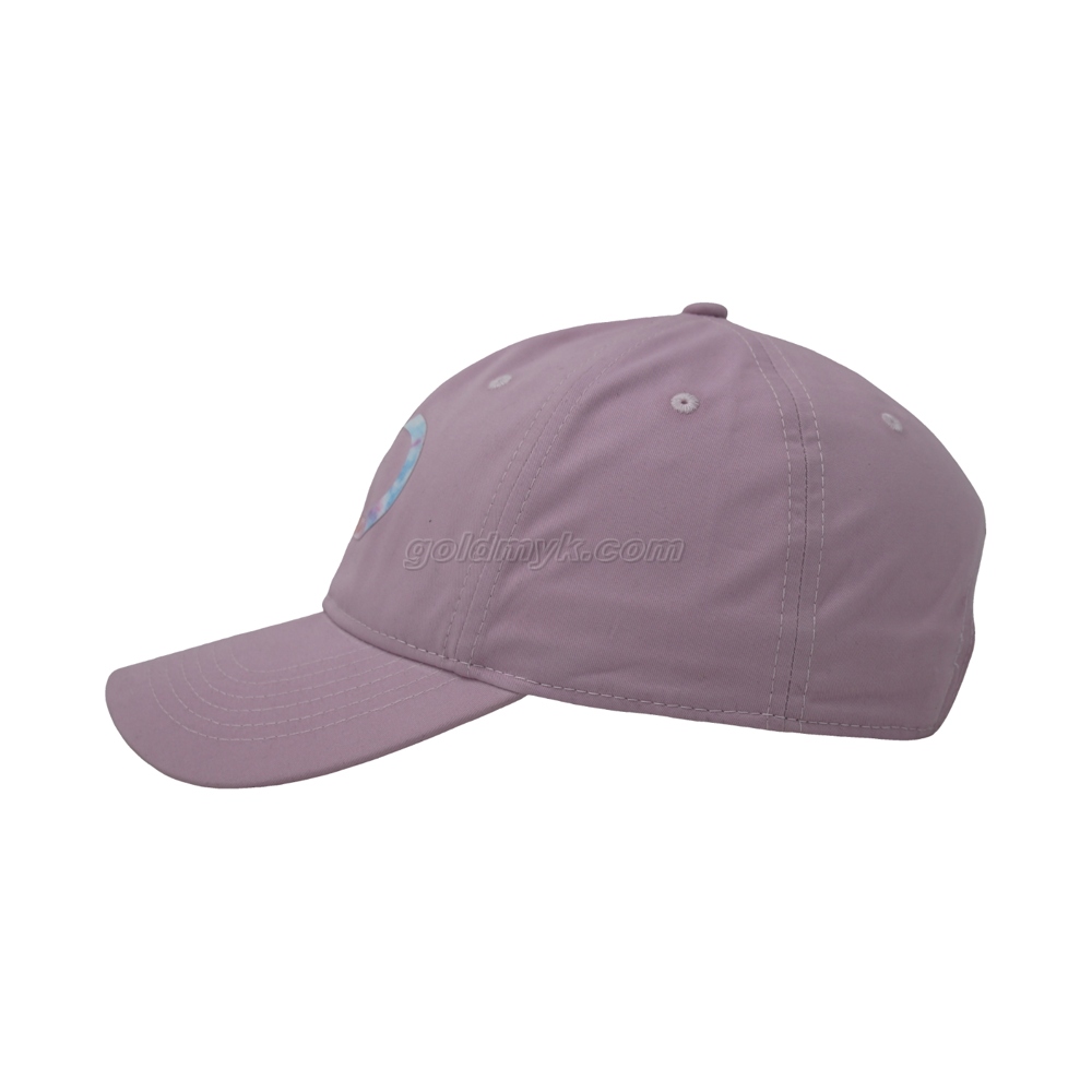 100% Cotton Fabric Baseball Cap Hand Washed Women And Men Acid Washed , Patch Embroidery, 6 Panel Cap