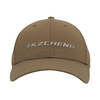100% Polyester Baseball Cap Rope of Women And Men Custom Embroidery Silk Printed 6 Panel Cap Metal Buckle Closure