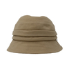 Fashion Warm Custom Bucket Hat with Metal Decoration for Women