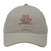 100% Cotton Baseball Cap Rope of Women And Men Custom Embroidery Silk Printed 6 Panel Cap Metal Buckle Closure