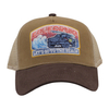 Trucker Cap Polyester Fabric Mesh Hat with Rubber Logo for Women and Men Can Custom Logo