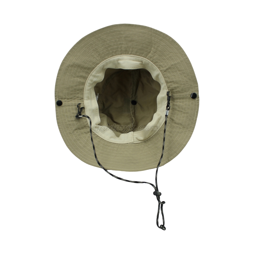 100% Polyester Fabric Bucket Cap Women And Men
