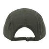 100% Washed Cotton Baseball Cap Rope of Women And Men Custom Embroidery Silk Printed 6 Panel Cap Metal Buckle Closure