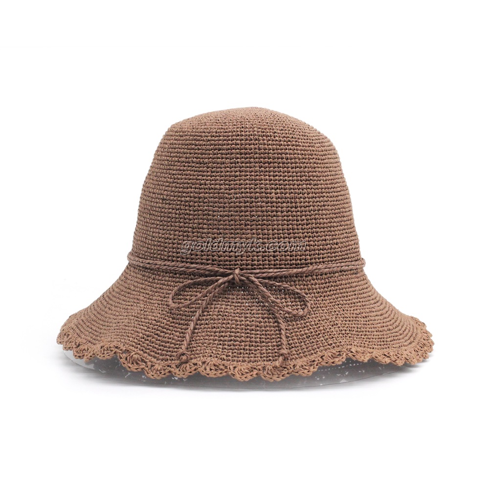 Hot Seller UV Protection Straw Hat Beach Straw Custom Straw Hat Beach Hats Outdoor Summer Straw Sun Hat for Women