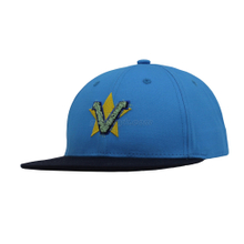 Custom 100% Cotton Fabric Custom Flat + 3D Emboridery Snapback Cap Hat Can Custom Embroidery Of Women And Men