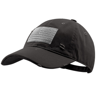 Custom Broken Washed Adjustable Cap Unisex 6-Panel Washed Twill Low-Profile Cap Wash Dad Cap Can Custom Embroidery Logo