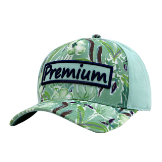 Fashion Design Five Panels Cotton Twill Custom Baseball Cap And Hat with Printing Panel And Embroidery Patch