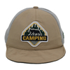 Custom Flat Bill Light Weight Fabric Mesh Cap And Hat with Custom Felt Embroidery