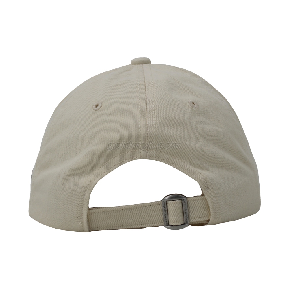 100% Cotton Fabric Baseball Cap Hand Washed Women And Men Acid Washed , Patch Embroidery, 6 Panel Cap