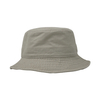 100% Cotton Fabric Bucket Cap Hand Washed Women And Men Acid Washed , Patch Embroidery, 6 Panel Cap