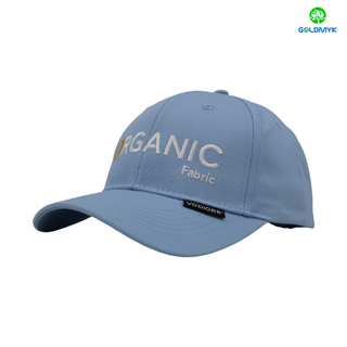 New Cap Hot Sale Organic Cotton Fabric Six Panels Baseball Cap And Hat with Custom Logo Design
