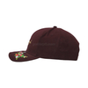 100% Cotton Baseball Cap Rope of Women And Men Custom Embroidery Silk Printed 6 Panel Cap Metal Buckle Closure