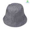 Custom Logo Bucket Hat 100% Polyester Terry Fabric Sporty Style for Women And Men Puff Printing